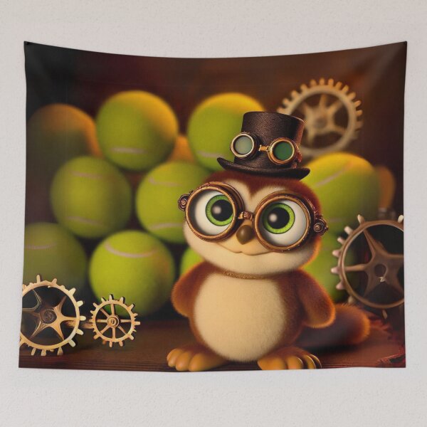 Item preview, Steampunk Boggle Owl designed and sold by Sillytoe.