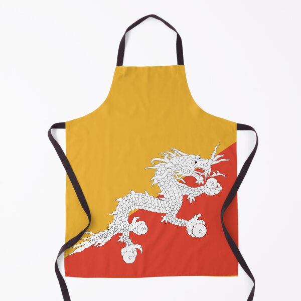 Item preview, Bhutan Flag Print: Strength, Harmony, and Spirituality designed and sold by communedesigns.