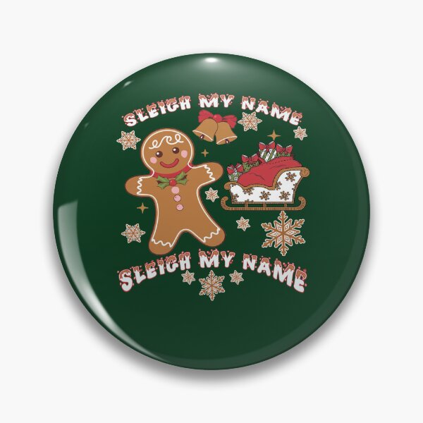 Item preview, Gingerbread Couple Gifts Sleigh My Name Funny Christmas designed and sold by tamdevo1.