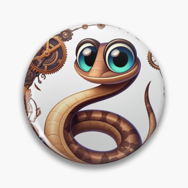 Item preview, Steampunk Boiga Snake designed and sold by Sillytoe.