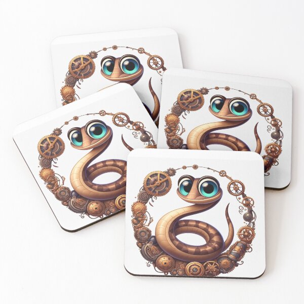 Item preview, Steampunk Boiga Snake designed and sold by Sillytoe.