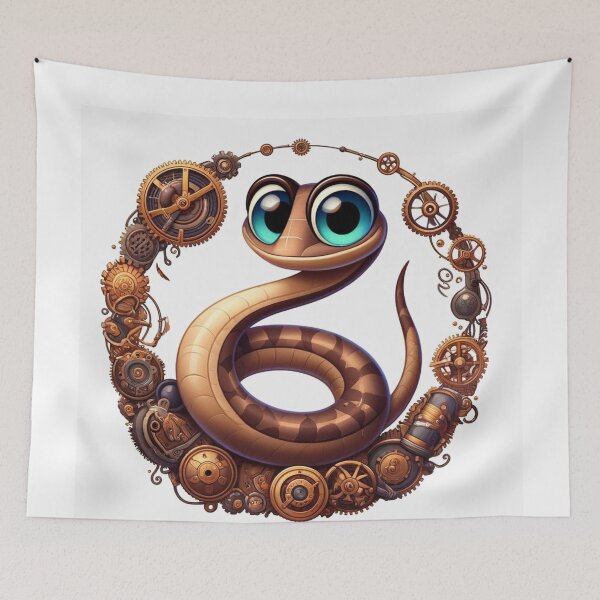 Item preview, Steampunk Boiga Snake designed and sold by Sillytoe.