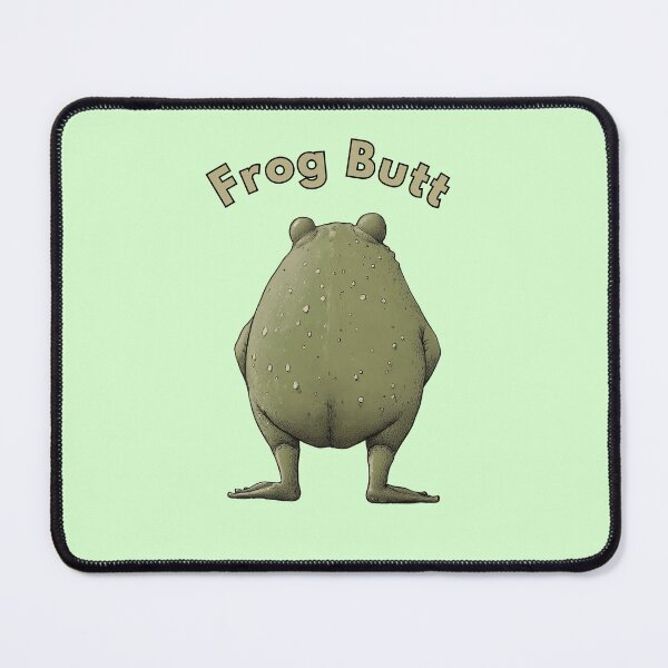 Item preview, Frog Butt, Frog Ass, Frog Butt, Funny, Frog, Meme designed and sold by ArtHouseNiklas.