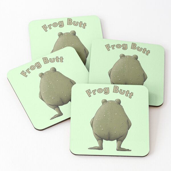 Item preview, Frog Butt, Frog Ass, Frog Butt, Funny, Frog, Meme designed and sold by ArtHouseNiklas.