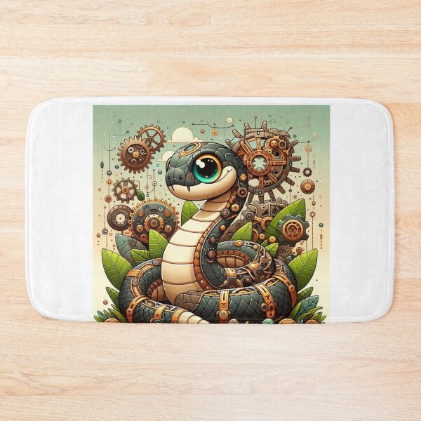 Item preview, Steampunk Bolivian Anaconda designed and sold by Sillytoe.