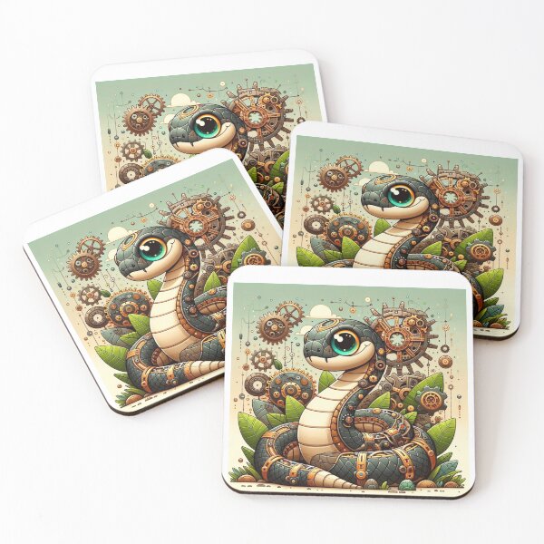 Item preview, Steampunk Bolivian Anaconda designed and sold by Sillytoe.