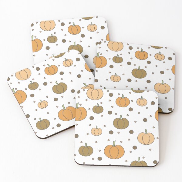 Item preview, Autumn composition - seamless pattern , ripe pumpkins in orange shades.1 designed and sold by My-fake-places.