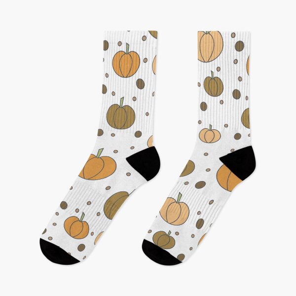 Item preview, Autumn composition - seamless pattern , ripe pumpkins in orange shades.1 designed and sold by My-fake-places.
