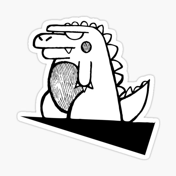 Artikel-Vorschau von Dino-Skizze einfach, designt und verkauft von jhgrant.