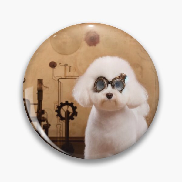 Item preview, Steampunk Bolognese dog designed and sold by Sillytoe.