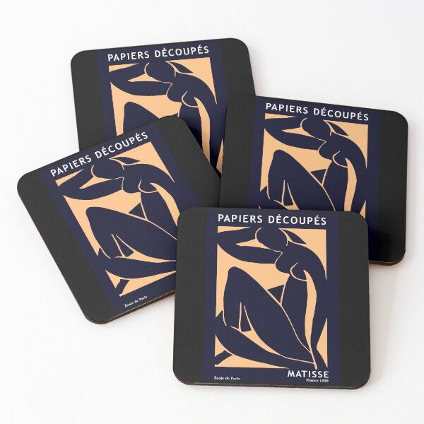Item preview, MATISSE : Vintage 1890 Papiers Decoupes Ecole de Paris Advertising Art Print designed and sold by posterbobs.