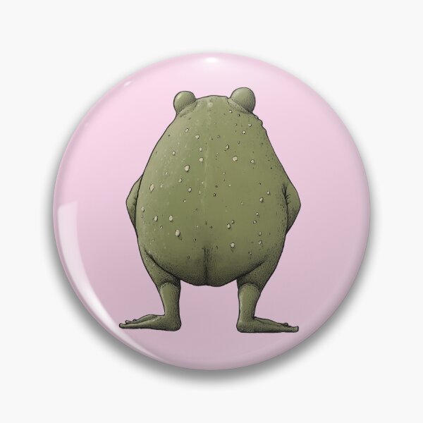 Item preview, Frog Butt, Frog Ass, Frog Butt, Funny, Frog, Meme designed and sold by ArtHouseNiklas.