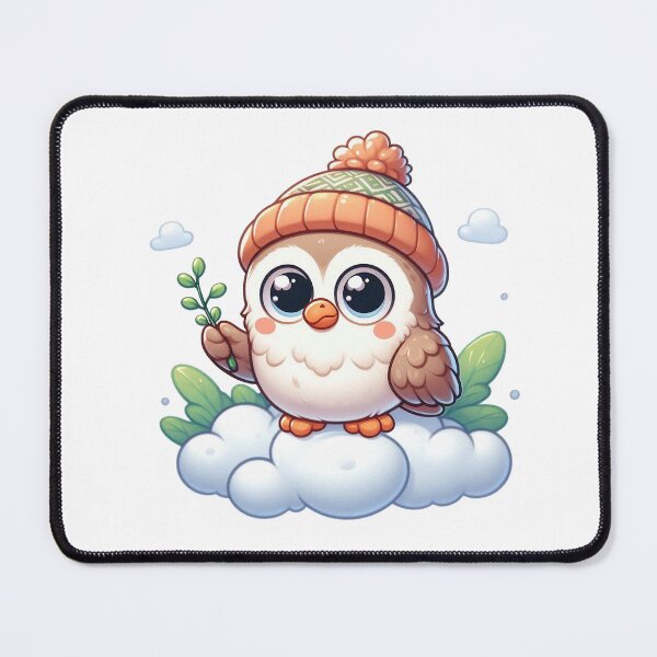 Item preview, Kawaii Eagle Soaring on a Cloud designed and sold by istoriadesign.