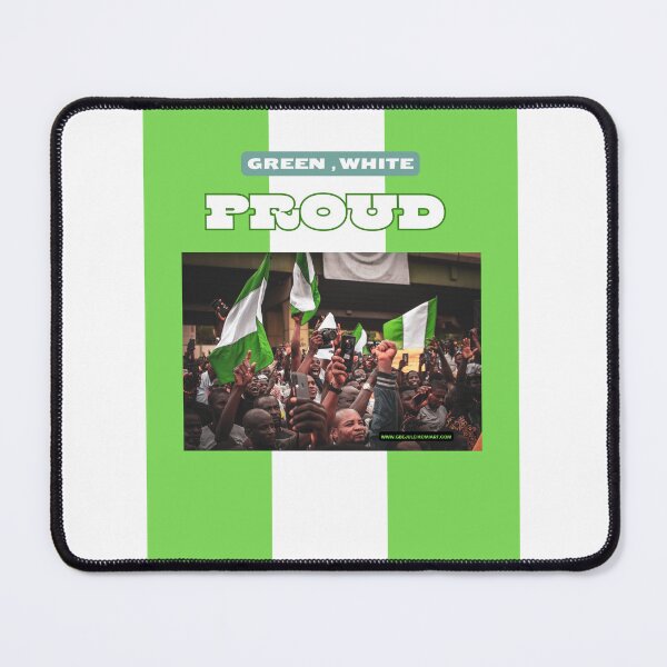 Item preview, Green, White Proud designed and sold by gbejule-ikomi.
