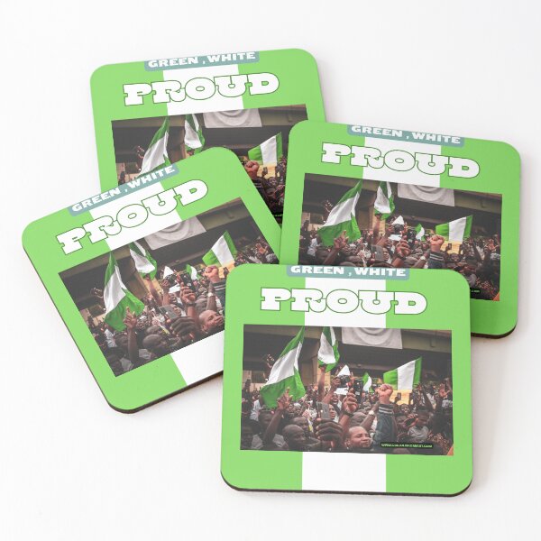 Item preview, Green, White Proud designed and sold by gbejule-ikomi.