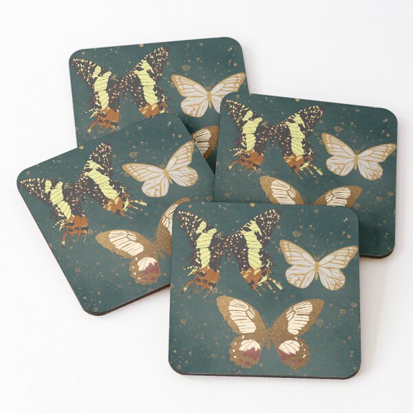 Item preview, golden butterflies designed and sold by experimentons.