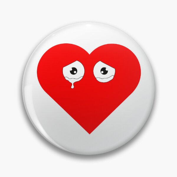 Item preview, Sad Crying Red Heart designed and sold by larissa-myrie.
