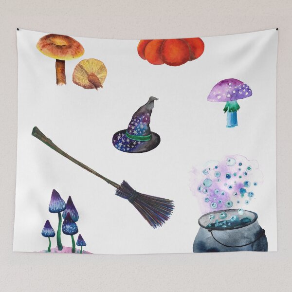 Item preview, Collection of Halloween and witch themed artwork designed and sold by ChaseWilderness.