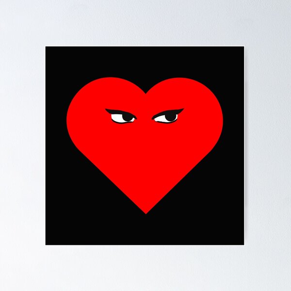 Item preview, Pretty Red Heart designed and sold by larissa-myrie.