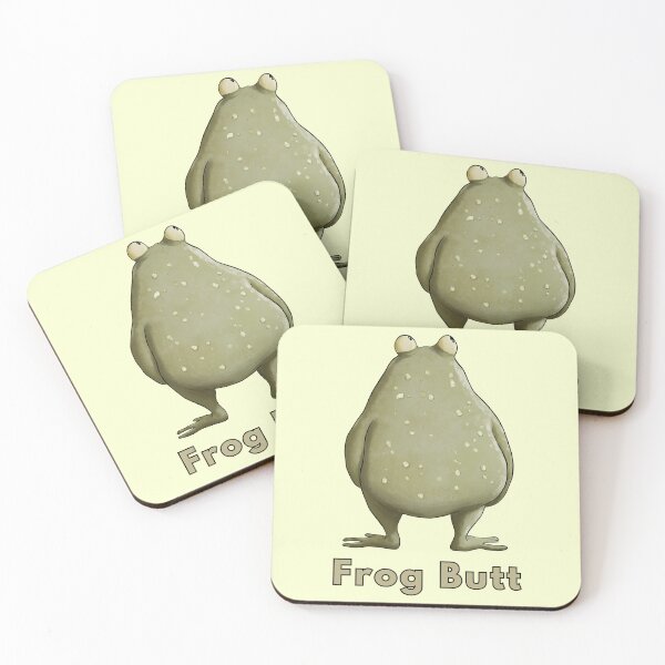 Item preview, Frog Butt, Frog Ass, Frog Butt, Funny, Frog, Meme designed and sold by ArtHouseNiklas.