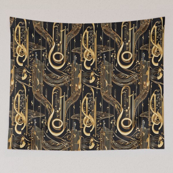 Item preview, Musical pattern.  designed and sold by tatty58.