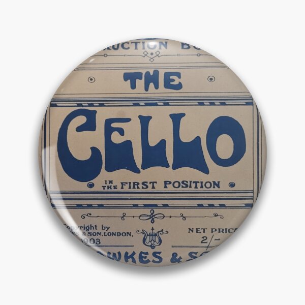 Item preview, Vintage Cello Poster Sheet Music designed and sold by KALEIDOSCOPE UK.