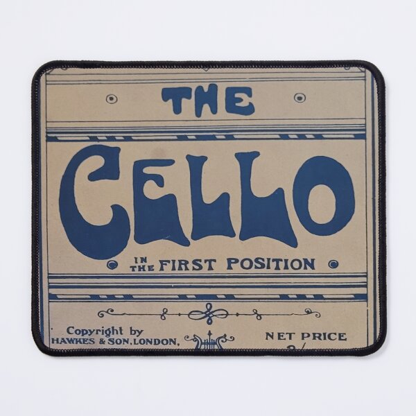 Item preview, Vintage Cello Poster Sheet Music designed and sold by KALEIDOSCOPE UK.