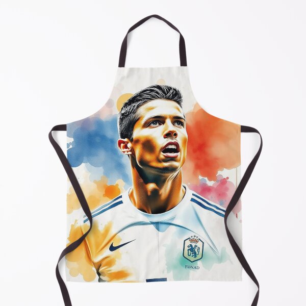 Item preview, Cristiano Ronaldo Watercolor Panting designed and sold by Juana-.
