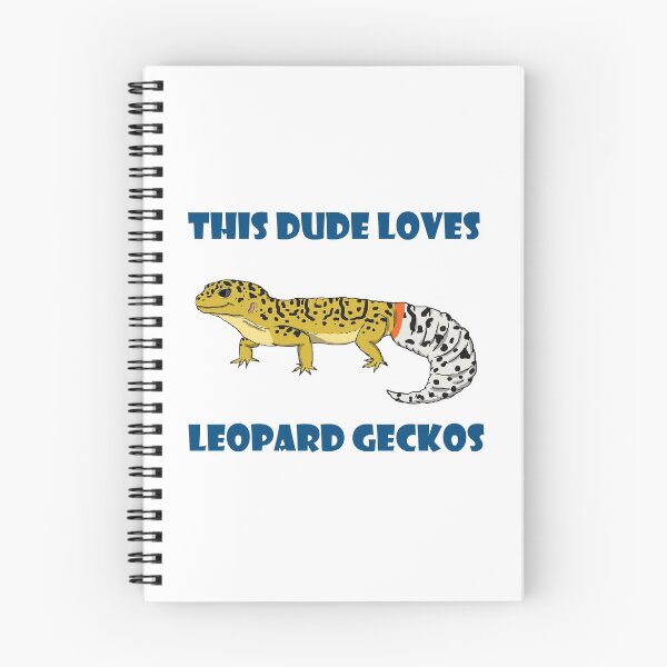 Item preview, This Dude Loves Leopard Geckos designed and sold by christywoowoo.