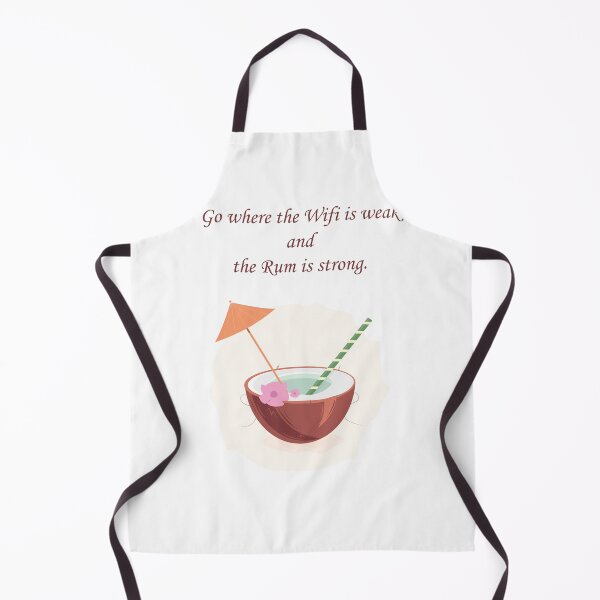 Item preview, Go Where the Wifi is Weak & Rum is Strong designed and sold by Monedesign.