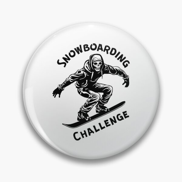 Item preview, Skeleton Snowboarding Challenge designed and sold by ToxiCool.