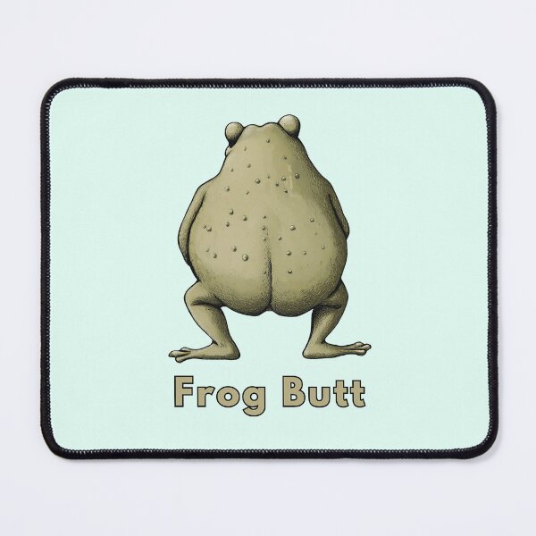Item preview, Frog Butt, Frog Ass, Frog Butt, Funny, Frog, Meme, Frog Butt designed and sold by ArtHouseNiklas.