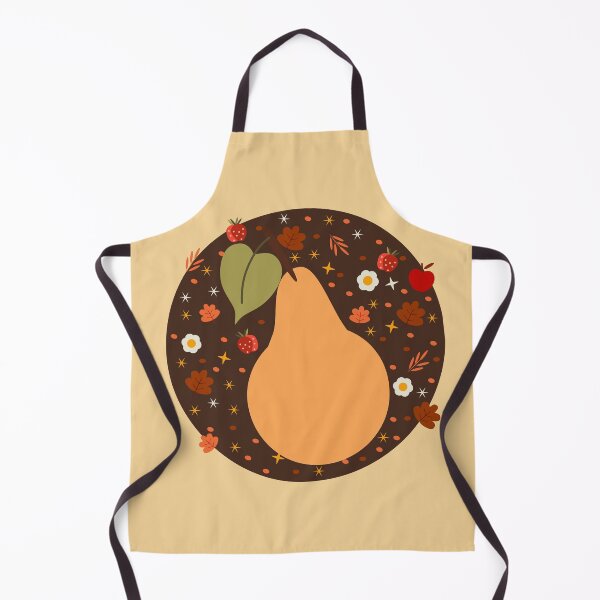 Item preview, Autumn Pear & Strawberry Charm designed and sold by Tulip Creators by This Definition.
