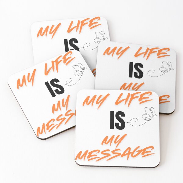 Item preview, My life is my message  designed and sold by upupupshop.