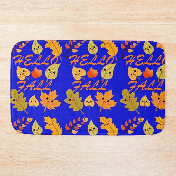 Item preview, Hello Fall – Dry Leaf Autumn Design designed and sold by Mahakamel.