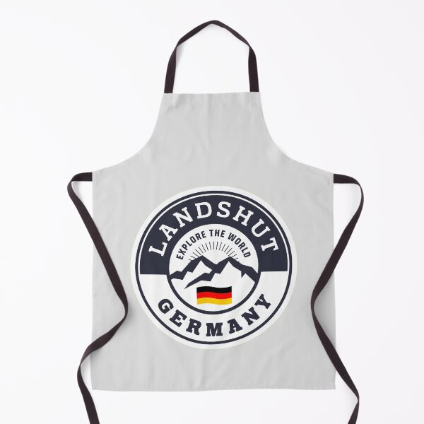 Item preview, Landshut Germany Black and White Crest designed and sold by World Designs.