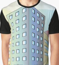 Colourfull Street Corner Graphic T-Shirt