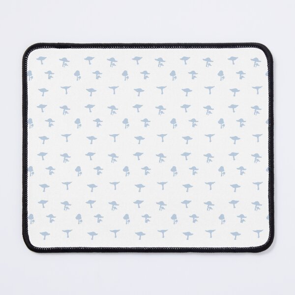 Item preview, Mushroom Pastel Silhouette Pattern (Blue) designed and sold by Nyatimira.
