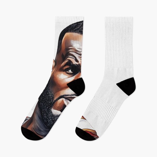 Artikelvorschau, Aquarellmalerei von Lebron James entworfen und verkauft von Juana-.