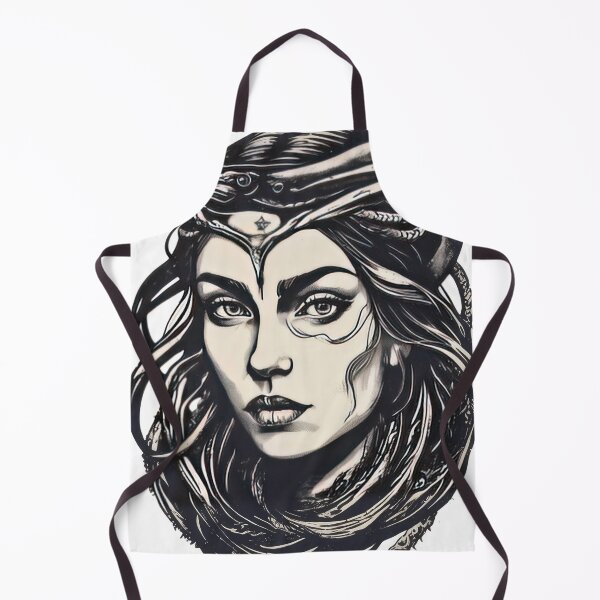 Item preview, Nordic Raven Woman Black Taupe designed and sold by pauloss.
