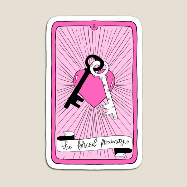 Item preview, Forced Proximity Tarot Card designed and sold by nicreadsndraws.