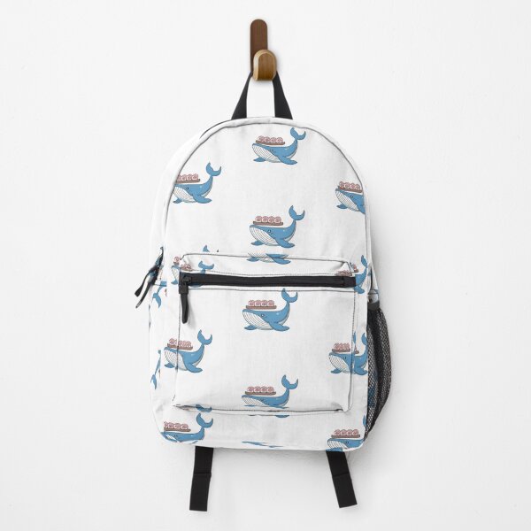 Item preview, Illustration of cute whale holding a sushi platter designed and sold by rasagamastore.