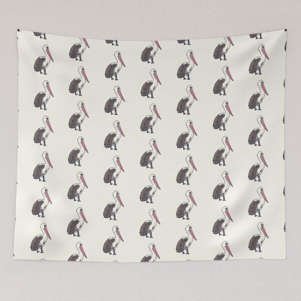 Item preview, Funny pelican art  designed and sold by Artofmayara.