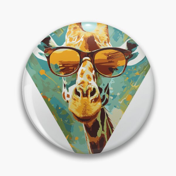 Item preview, Triangular dancing giraffe with sunglasses designed and sold by BysonDesigns.