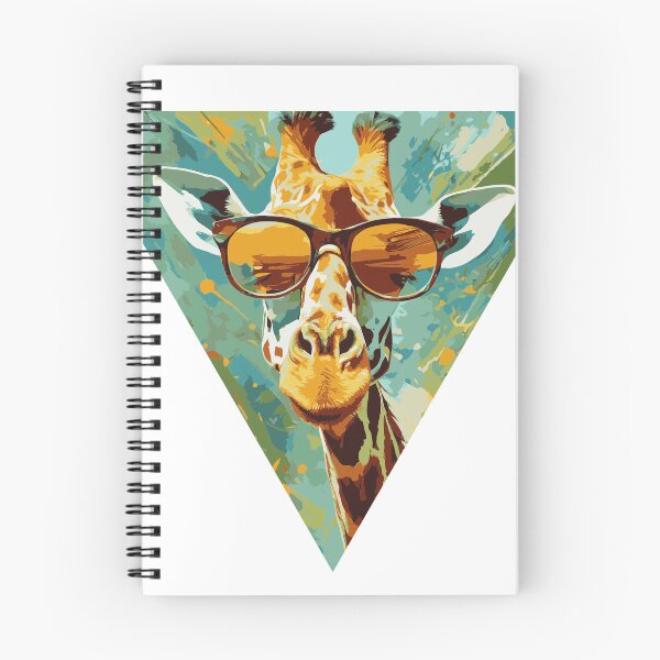 Item preview, Triangular dancing giraffe with sunglasses designed and sold by BysonDesigns.