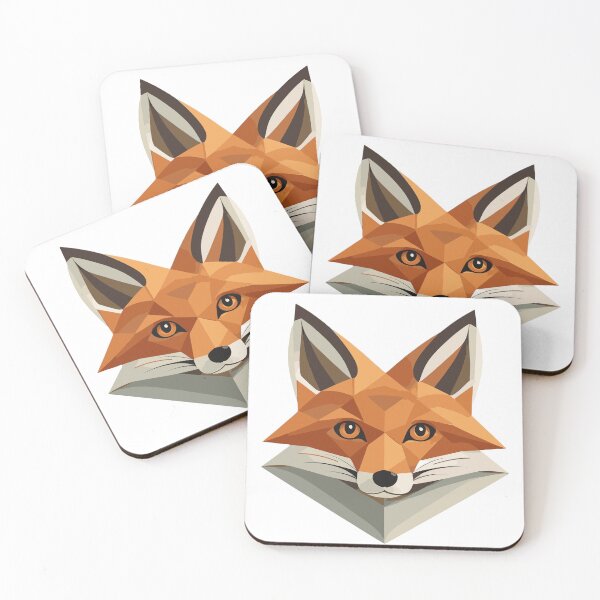Item preview, Geometric Fox designed and sold by BysonDesigns.
