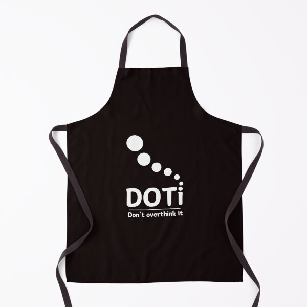 Item preview, Don't Over Think It White designed and sold by MysticWhisper.