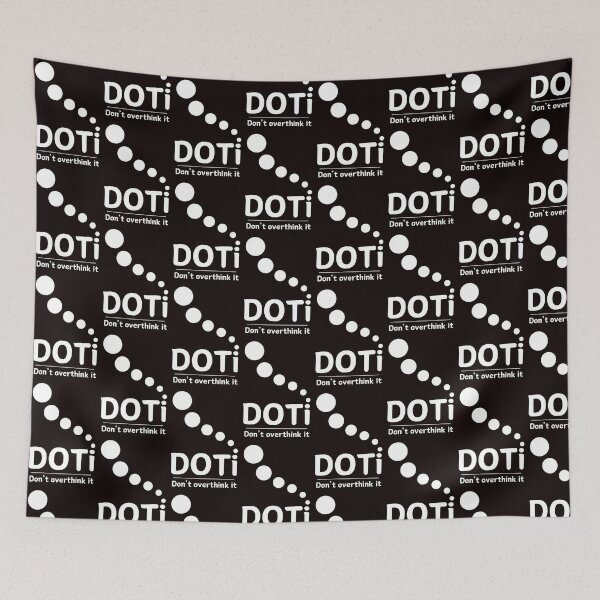 Item preview, Don't Over Think It White designed and sold by MysticWhisper.