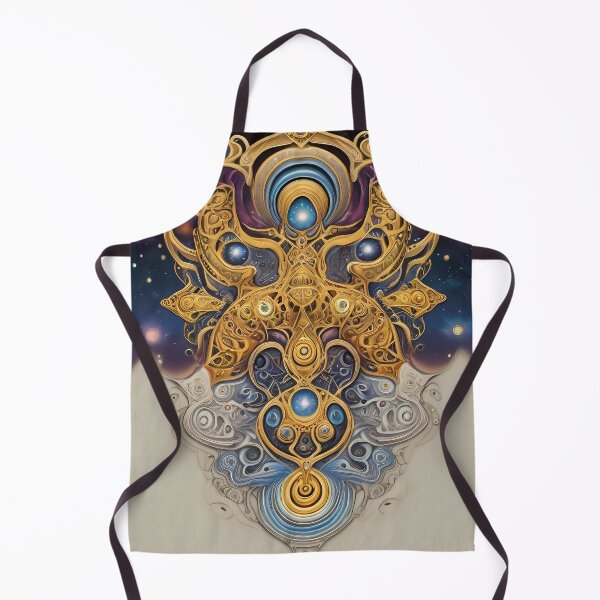Item preview, Golden Cosmos: Intricate Galactic Patterns designed and sold by FocusedArt.