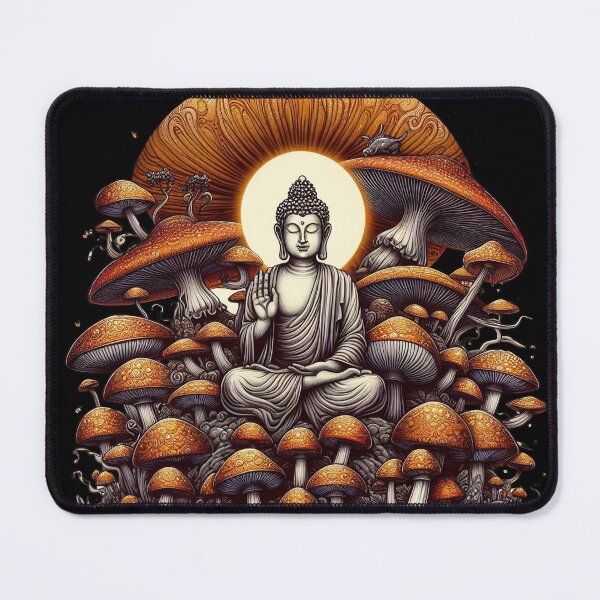 Item preview, Magic Mushroom Buddha designed and sold by Azrora.